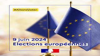 Infographie élections européennes le 9 juin 2024