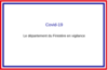 Covid-19 : le département du Finistère en vigilance