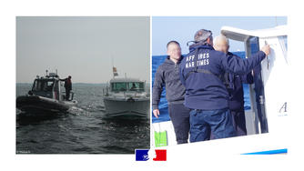 Opérations coordonnées de contrôle et prévention en mer