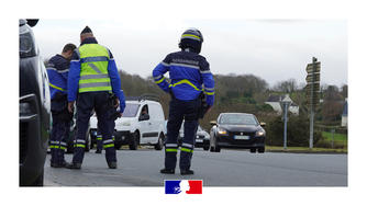 Sécurité routière : contrôle routier à Plonéis